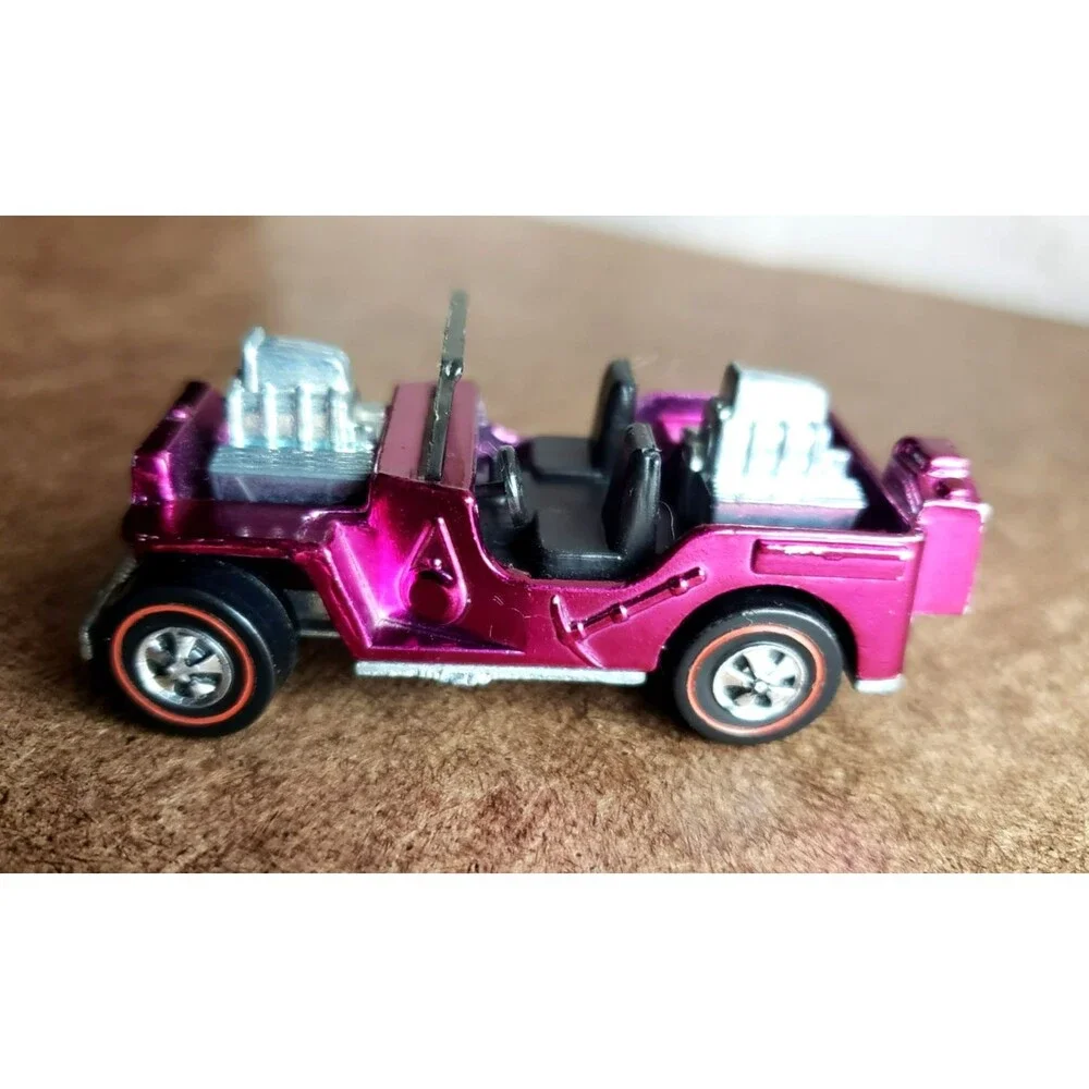 VTG 1971 Hot Wheel GRASS HOPPER Spectraflame Magenta ZAMAC 1:64 REDLINE 6461 USA